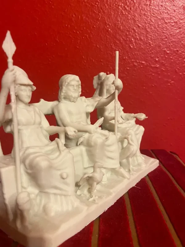 Capitoline Triad Statue Jupiter, Juno, Minerva, Roman Deities9