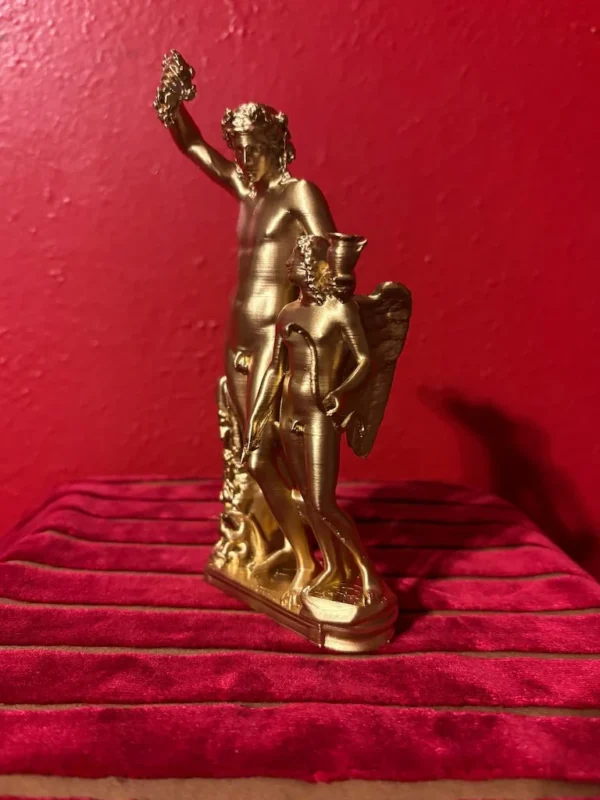Dionysus and Eros Statue2