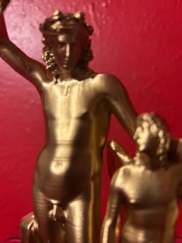 Dionysus and Eros Statue3