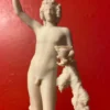 Dionysus, the Greek God of wine, fertility, and theater (bone white Lararium size)1